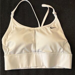 Nike Women's White Sports Bra